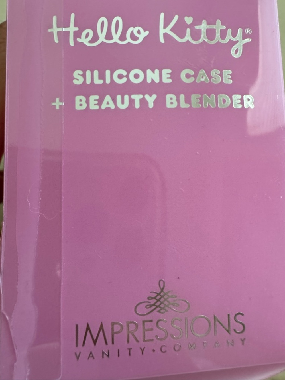 Hello Kitty Pink Silicone Case and Beauty Sponge Duo - Picture 7 of 8